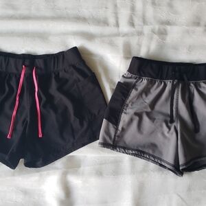 Tek Gear Girls Shorts 2 pair size 10/12